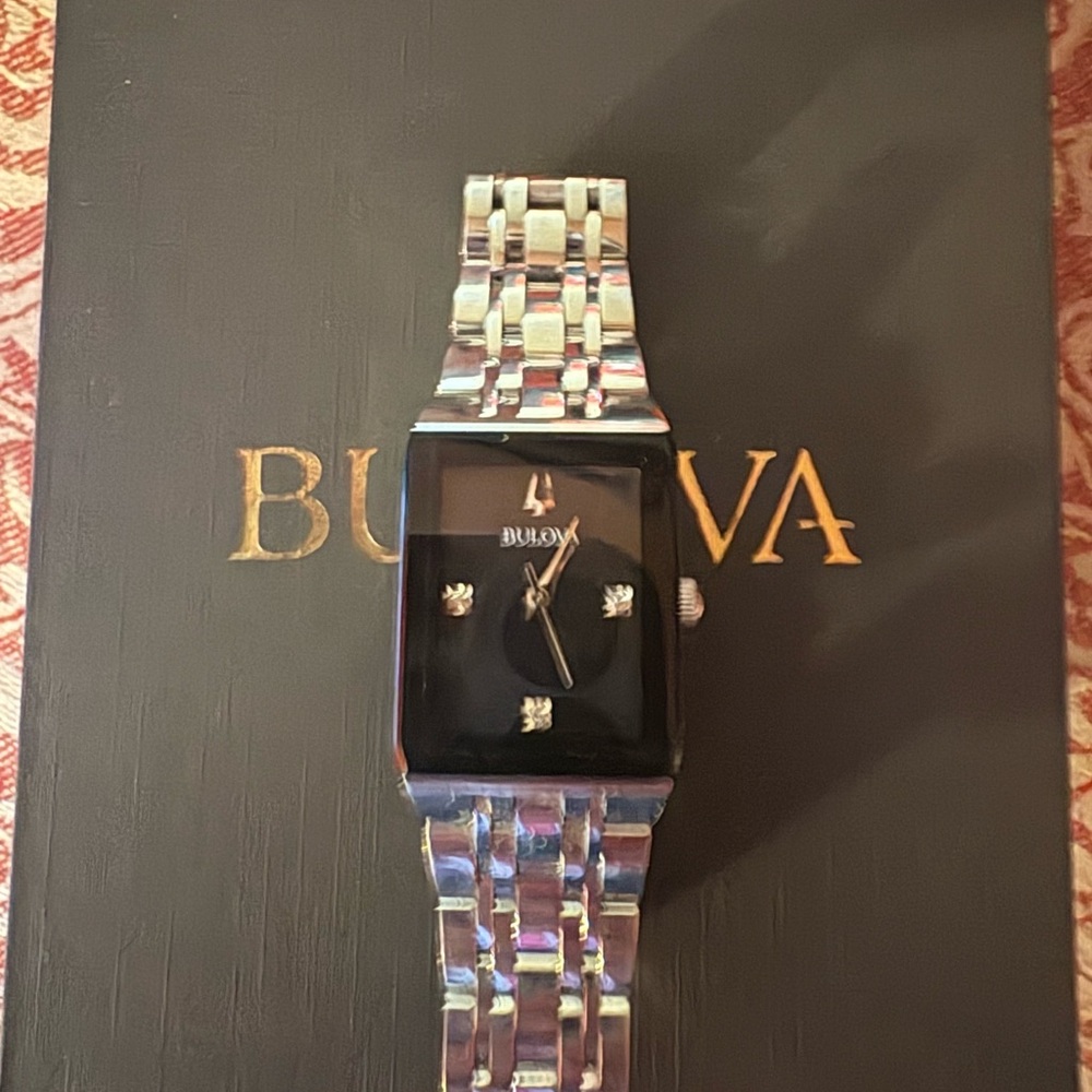 Bulova Silver Watch